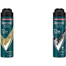 Assess Store Rexona Men Erkek Sprey Deodorant Champions 72 Saat Kesintisiz Üstün Koruma 150 ml ve Rexona Men Erkek Sprey Deodorant Kömür Detox 72 Saat Kesintisiz Üstün Koruma 150 ml