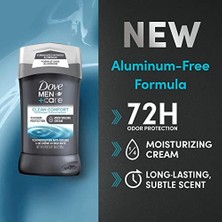 Assess Store Dove Men+Care Deodorant Çubuk Alüminyumsuz Formül 48 Saat Korumalı Temiz Konfor Deodorant E Vitamini ve Üçlü Etkili Nemlendirici Erkekler Için, 3 Ons (1 Paket)