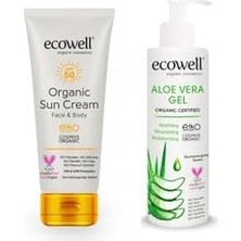 Assess Store Ecowell Organik Yaz Koruma Paketi (Güneş Kremi + Aloevera Jel)