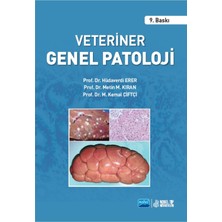 Nobel Tıp Kitabevi Veteriner Genel Patoloji 9. Baskı Hüdaverdi Erer ve Metin Kıran - Türkçe 244 Sayfa Eğitim Kitabı