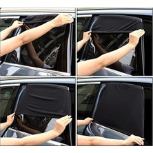 Daisy Home Oto Yan Cam Güneşlik Anne Bebek Emzirme Araba Kapı Camı Perdesi Çocuk Koruyucu Araba Sineklik Örtüsü Güneşlik 1 Adet