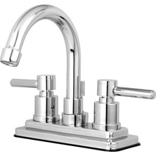 Daisy Home KS8661DL 4 " Banyo Bataryası, 4-7/8", Parlak Krom