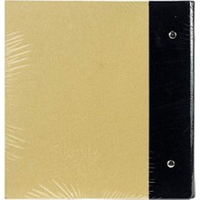Daisy Home Stories 10771 Binder Sn@p 6 x 8, Siyah, Tek Boy