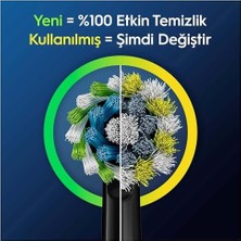 Daisy Home Oral-B Action X-Filament Siyah Şarjlı Diş Fırçası Yedek Başlığı 4 Adet