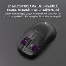 Daisy Home 12.000DPI Triple Mode (Kablolu/bluetooth/2.4g) Siyah Gaming Mouse