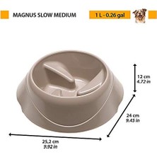 Daisy Home Magnus Slow Medium Mama ve Su Kabı (1 Litre)