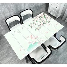 Daisy Home Masa Kaplama Folyosu Mobilya Masa Kaplama Folyoları Çiçek Yaprakları