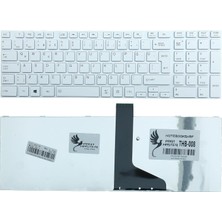 Daisy Home Satellite C855-270, C850-1MG, C855-24J Ile Uyumlu Klavye (Beyaz)
