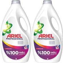 Daisy Home Ariel Professional Sıvı Çamaşır Yıkama Deterjanı Renkliler 70 Yıkama (2 Paketi)