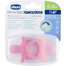 Daisy Home Chicco Emzik, Açık Pembe, 6-16 Aylık, 2'li