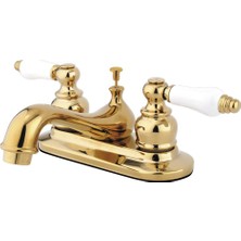 Daisy Home Of EB602PL Lavatory Musluk With Retail, 4-Inç, Parlatılmış Pirinç By Of