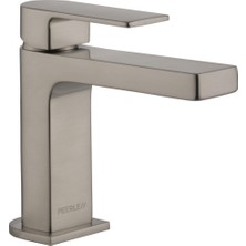 Daisy Home Xander Tek Delikli Banyo Bataryası Fırçalanmış Nikel, Tek Saplı Banyo Bataryası, Tahliye Montajı, Fırçalanmış Nikel P1519LF-BN