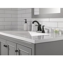 Daisy Home Delta Faucet 2532LF-BLMPU Woodhurst Banyo Bataryası, Mat Siyah