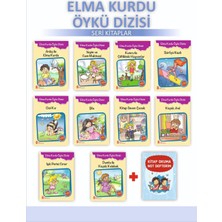 Ata 3. Sınıflar İçin Elma Kurdu Öykü Dizisi + Kitap Okuma Not Defter