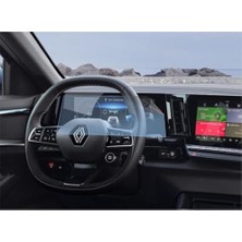Daisy Home Renault Austral 12.3 Inç Dijital Gösterge ile Uyumlu Ekran Koruyucu Şeffaf