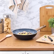 Daisy Home Eco Ceramic Wok Tava 28 cm