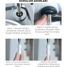 Daisy Home Paslanmaz Çelik Su Arıtma Cihazı Musluğu - Inox Su Arıtma Cihazı Musluğu