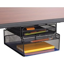 Daisy Home Oniks Mesh Monteli Tezgah Altı Asılı Saklama – Siyah