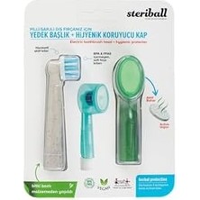Daisy Home Pilli/şarjlı Diş Fırçanız Için Yedek Başlık ve Hijyenik Koruyucu Kapak