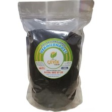 Daisy Home Katı Solucan Gübresi 1 kg – Organik, Doğal, Toprak Verimliliği Artırıcı, Sebze ve Meyve Gübreleri”
