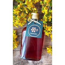Daisy Home Özel El Yapımı Doğal Katkısız Sarı Kantaron Çiçeği Yağı 200ML Yassı Cam Şişe