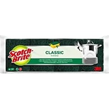 Daisy Home -Brite Bulaşık Süngeri Yeşil Klasik Tırnak Koruyucu 4'lü