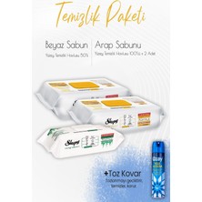 Daisy Home Düvenci Temizlik Paketi 11 (2 Adet 100'LÜ, 1 Adet 50' Li ve Toz Kovar)