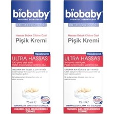 Daisy Home Biobaby Bebekler ve Çocuklar Için Pişik Kremi (75 Ml) 2li Paket