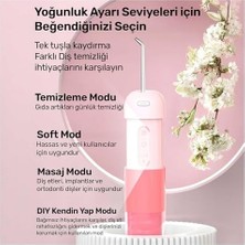 Daisy Home Npo Nicefeel FC5170 Mini Taşınabilir,şarjlı, Diş Teli/protez Bakım ve Profesyonel Ağız Duşu (Pembe)