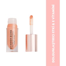 Revolution Shimmer Bomb Kalıcı Etkili Dolgunlaştırıcı Ten Renkli Likit Lip Gloss