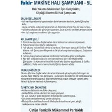 Daisy Home Makine Halı Şampuanı 5 Litre - Tüm Makinelere Uygun Halı Deterjanı - Üstün Leke Çıkarma