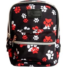 Daisy Home Kırmızı Pati Çantalı Göğüs Tasması Small