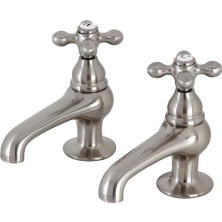 Daisy Home CC7L8 Lavabo Bataryası, Fırçalanmış Nikel 4 x 3,5 x 1,75