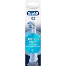 Daisy Home Oral-B Io 2 Şarjlı Diş Fırçası - Pembe + Oral-B Io Clean Beyaz Diş Fırçası Yedek Başlığı 2 Adet