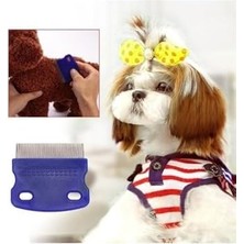 Daisy Home Evcil Hayvan Bit Tarağı Kedi Köpek Bit Pire Sirke Temizleme Toplama Tarağı 6 cm