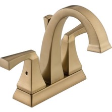 Daisy Home Dryden Altın Banyo Bataryası, Banyo Bataryası, Mühür Teknolojisi, Metal Tahliye Montajı, Şampanya Bronz 2551-CZMPU-DST