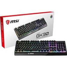 Daisy Home Msı Gg GK30 Tr Gaming Klavye, Rgb LED Aydınlatma, USB Bağlantı