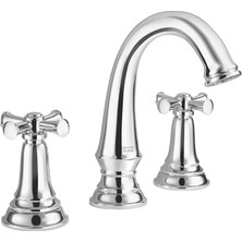 Daisy Home Standard 7052827.002 Delancey Çapraz Saplı Geniş Banyo Bataryası, Cilalı Krom