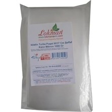 Daisy Home Jelatin Torba Poşet 9X17 cm Şeffaf Kalın Mikron 1000 gr 1 Paket