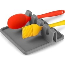 Daisy Home Silikon Kaşıklık Çatallık, Silikon Bulaşıklık, Bulaşıklık, Çatal Kaşıklık Mutfak Düzenleyici,beyaz