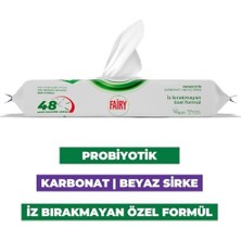 Daisy Home Çok Amaçlı Mop Uyumlu Yer Temizlik Havlusu 50 Yaprak | Lavanta Yağlı | Beyaz Sirke & Karbonat | 48 Saat Temizlik Etkili | Iz Bırakmayan Formül