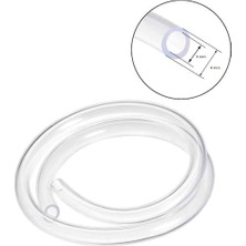 Daisy Home Dyzer Gıda Uyumlu Silikon Hortum - Şarjlı Damacana Su Pompasına Uygun - 55CM (6mm x 8mm)