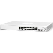 Daisy Home Aruba A Hewlett Packard Enterprise Company On 1830 24 Port GB Akıllı Yönetilebilir Katman 2 Ethernet Anahtarı | 24 x 1g | 2x Sfp | Fansız | Ab Kablosu (JL812A#ABB)