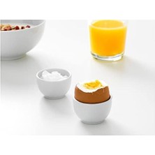 Daisy Home 365+ Kase/yumurta Kabı,5cm, Yuvarlatılmış Kenarlar Beyaz 2 Li