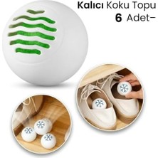 Daisy Home Ayakkabı Koku Giderici Toplar, Doğal Uçucu Yağlı, Scent-Release Teknolojisi, Uzun Süreli Etki, 6 Adet