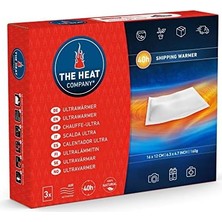 Daisy Home The Heat Company Ultra Isıtıcı Isı Pedi 3 Adet Ekstra Yapışkansız 40 Saat Güvenilir Isı Canlı Hayvan Taşıma Isıtıcısı Akü Isıtıcı Hava ile Etlinleşir Saf Doğal