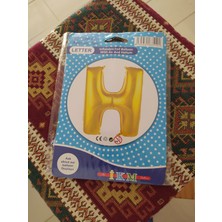 İkm Balon H Harf Balon Gold Renk