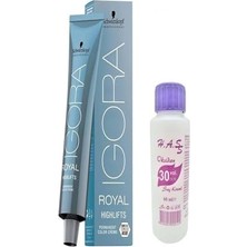 Daisy Home Igora Igora Saç Boyası 10-4 Ultra Sarı Bej 60 ml + Mini Oksidan 30 Volüm