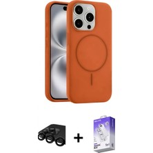 Pileli Store Pilelistore™ iPhone 15 Pro Max Kılıf Yankı Form Serisi - Siyah Bilvis 5in1 3D Magic Cam Ekran Koruyucu + Raze Metal Kamera Lens - Sh