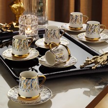 Daisy Home Revan 6 Kişilik Türk Kahve Fincan Takımı